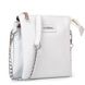 Женская кожаная сумка классическая ALEX RAI 97006 white