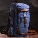 Чоловічий рюкзак-трансформер з тканини Vintage 22159, Синій