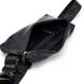 Кожаная черная сумка на пояс TARWA ga-1818-3md