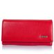 Жіночий шкіряний червоний гаманець DESISAN SHI057-4-1FL