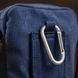 Текстильная синяя сумка-борсетка на пояс Vintage 20162