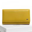 Кожаный женский кошелек Classic DR. BOND W46 yellow