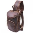 Мужская кожаная сумка-слинг Vintage 21303