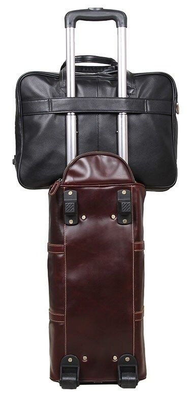 Чоловіча шкіряна сумка Vintage 14398 Чорний купити недорого в Ти Купи