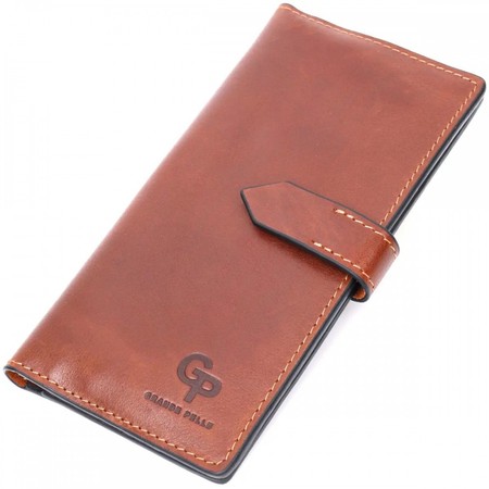 Шкіряний чоловічий гаманець ручної роботи GRANDE PELLE 11660 купити недорого в Ти Купи
