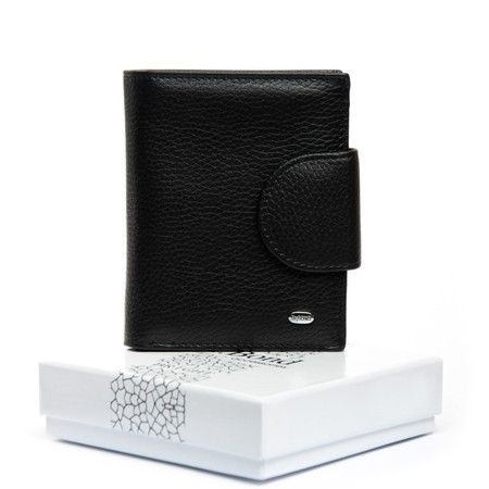 Женский кожаный кошелек Bright DR. BOND WS-36 black купить недорого в Ты Купи