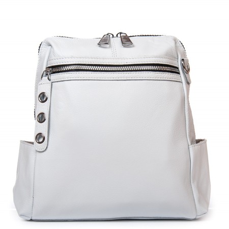 Жіночий рюкзак шкіряний ALEX RAI 8781-9 white купити недорого в Ти Купи
