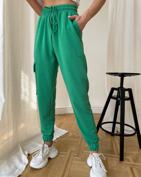 Спортивные штаны ISSA PLUS 13718 XL зеленый купить недорого в Ты Купи