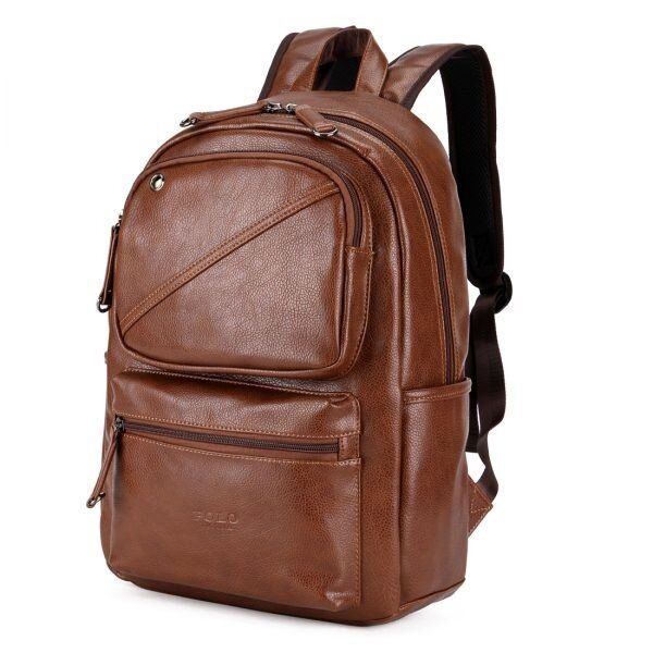 Мужской коричневый рюкзак Polo Vicuna 5520-BR купить недорого в Ты Купи