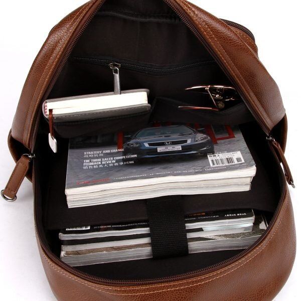 Чоловічий коричневий рюкзак Polo Vicuna 5520-BR купити недорого в Ти Купи