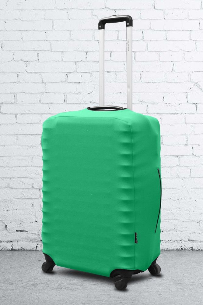 Размер M - Защитный чехол для чемодана мята Coverbag неопрен M купить недорого в Ты Купи