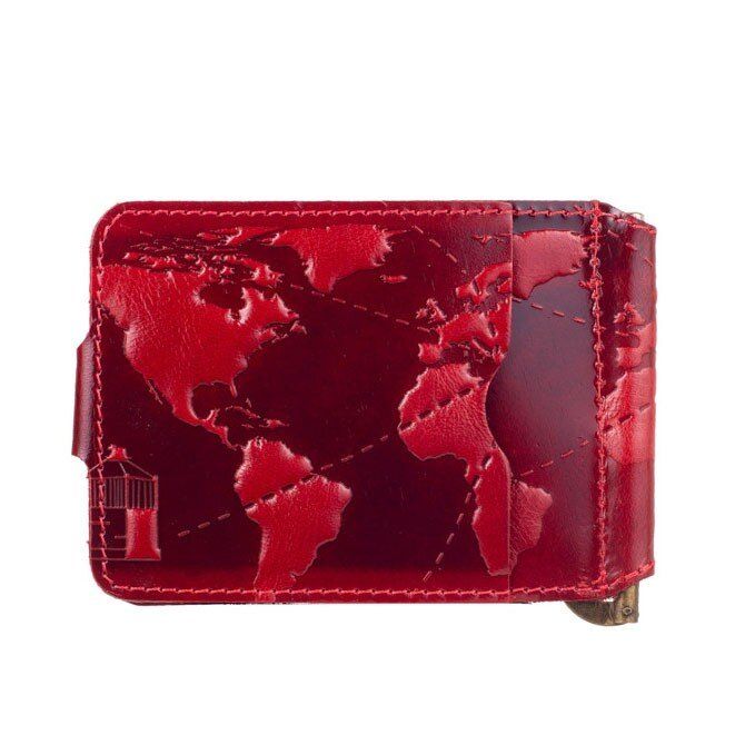 Затиск для купюр Hi Art «7 wonders of the world» MC-01 Crystal Red купити недорого в Ти Купи