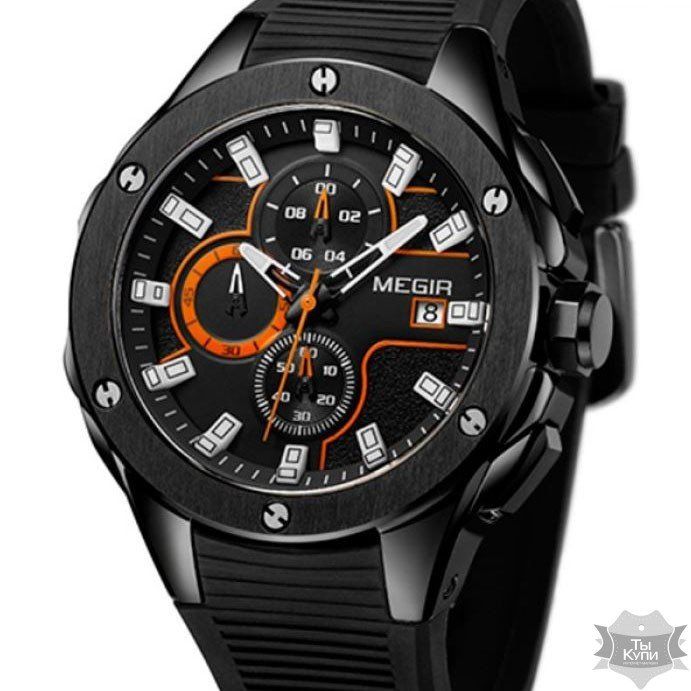 Мужские наручные часы Jedir Racer Black (1053) купить недорого в Ты Купи
