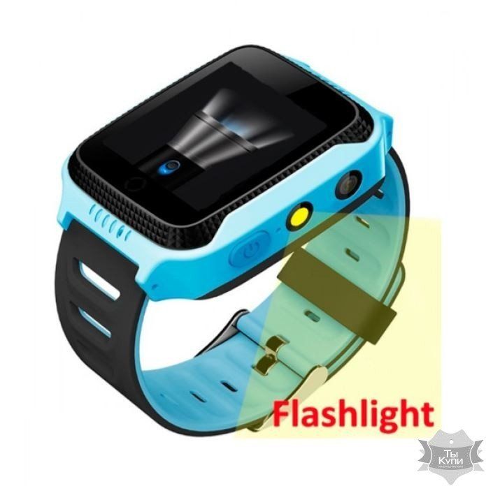 Дитячі смарт-годинник Smart GPS T7 Blue (9016) купити недорого в Ти Купи