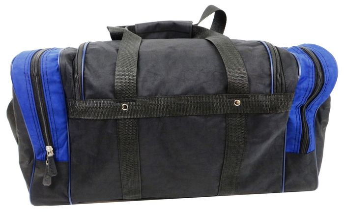 Спортивная сумка Wallaby, 271-4 черный с синим, 25 л купить недорого в Ты Купи