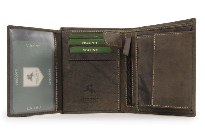 Чоловічий гаманець Visconti RIFLE 709 з натуральної шкіри купити недорого в Ти Купи