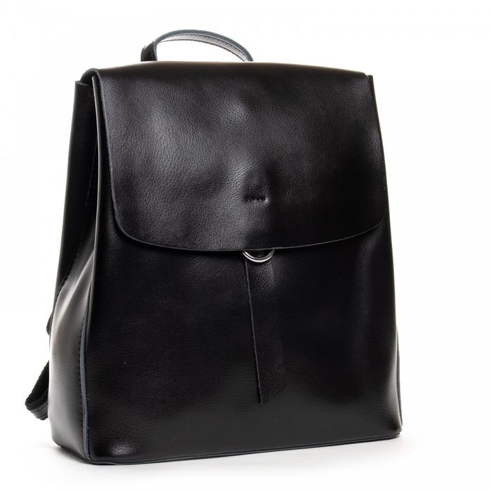 Жіноча шкіряна сумка рюкзак ALEX RAI 03-09 18-377 black купити недорого в Ти Купи