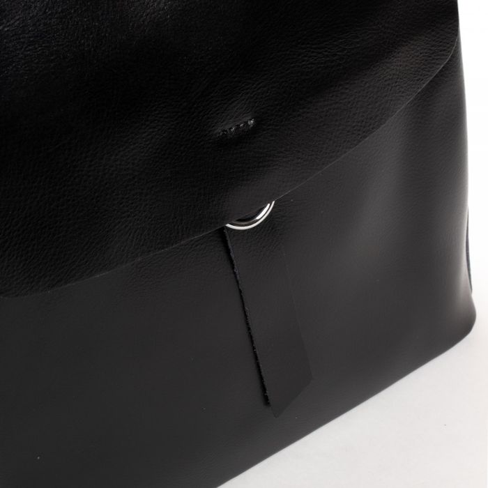 Жіноча шкіряна сумка рюкзак ALEX RAI 03-09 18-377 black купити недорого в Ти Купи