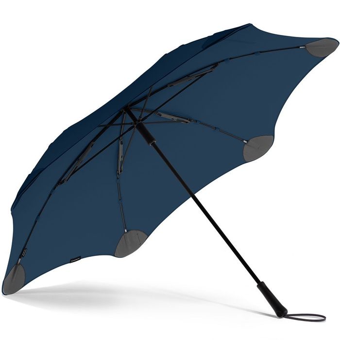 Жіночий механічний парасолька-тростина протівоштормовой BLUNT Bl-Executive-navy купити недорого в Ти Купи