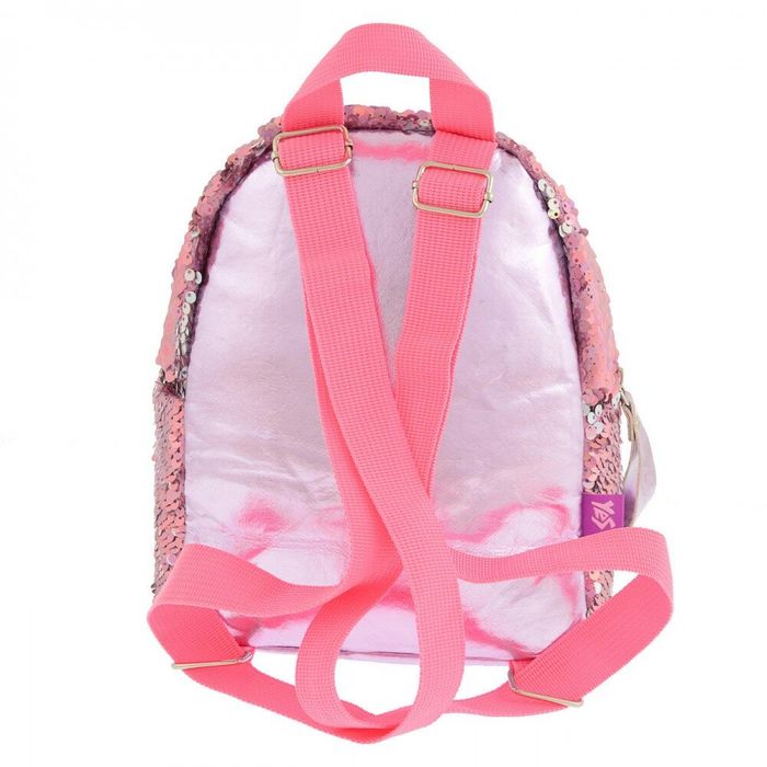 Молодежный рюкзак с пайетками YES 7 л GS-02 «Pink» (557651) купить недорого в Ты Купи