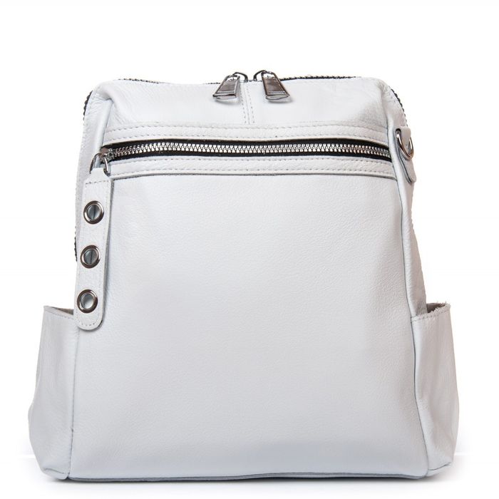 Женская кожаный рюкзак ALEX RAI 8781-9 white купить недорого в Ты Купи