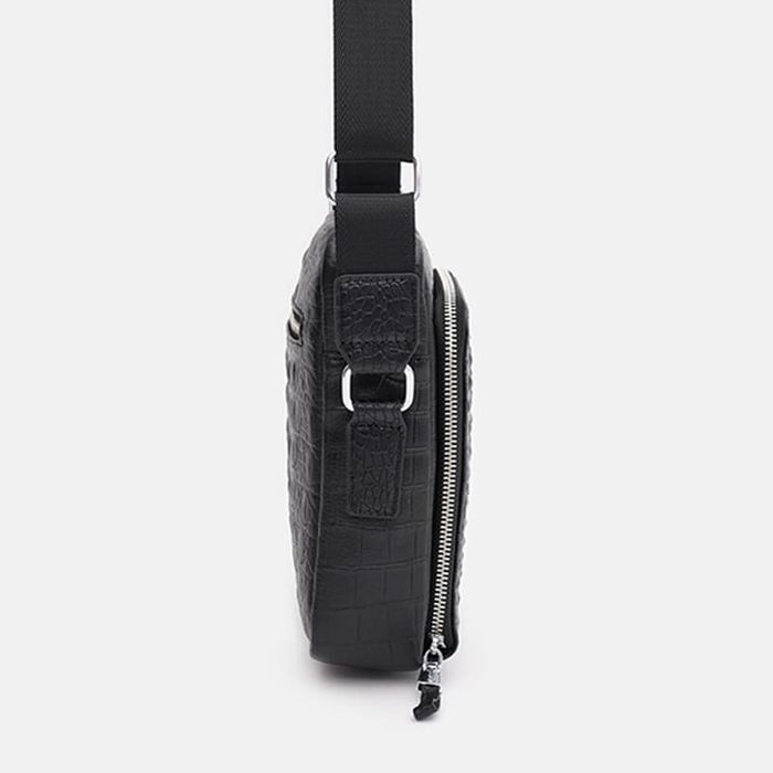 Мужская кожаная сумка Keizer K188510-38bl-black купить недорого в Ты Купи