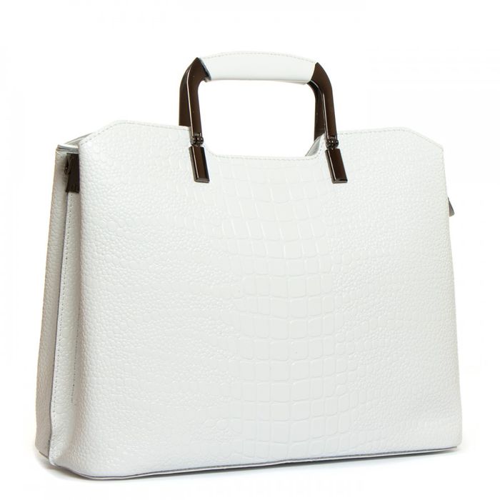 Жіноча шкіряна сумка ALEX RAI 1540-1 white купити недорого в Ти Купи