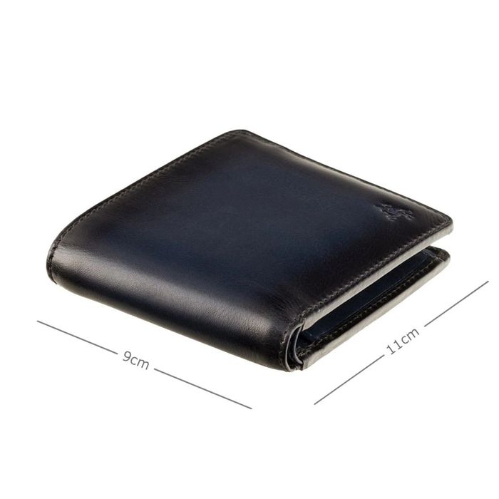 Чоловічий шкіряний гаманець Visconti AT60 Arthur c RFID (Burnish Blue) купити недорого в Ти Купи