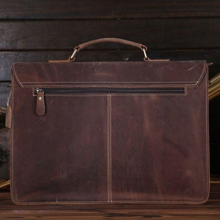 Шкіряний чоловічий коричневий портфель Bexhill bx1061 купити недорого в Ти Купи