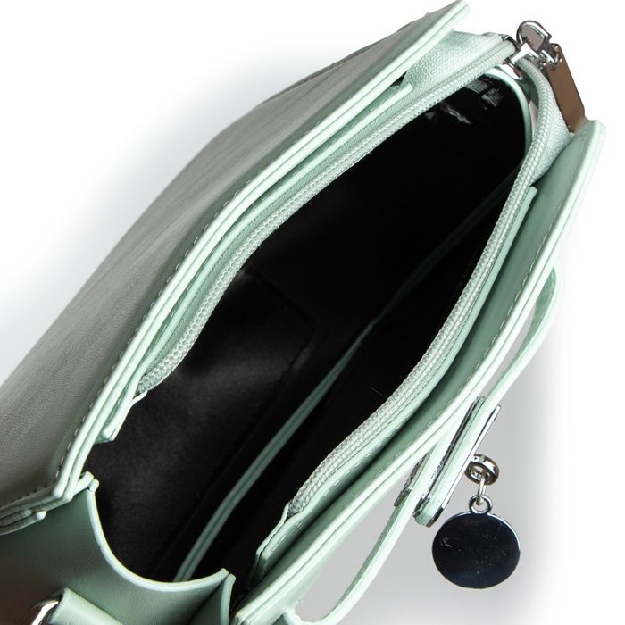 Жіноча сумочка зі шкірозамінника FASHION 22 F026 green купити недорого в Ти Купи