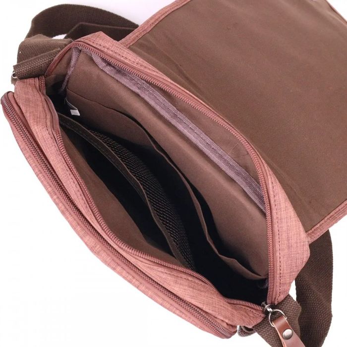 Мужская тканевая сумка через плечо Vintage 21262 купить недорого в Ты Купи