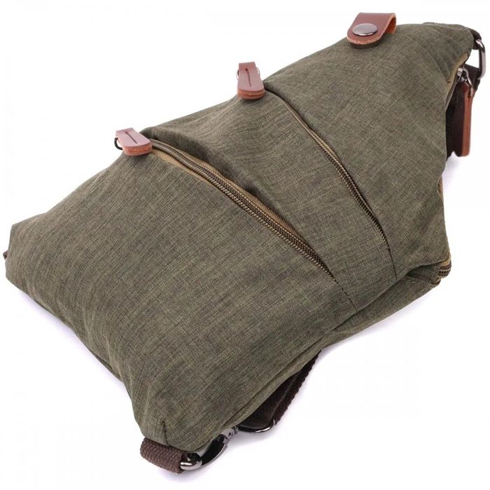Мужская сумка-слинг из текстиля Vintage 22197 купить недорого в Ты Купи