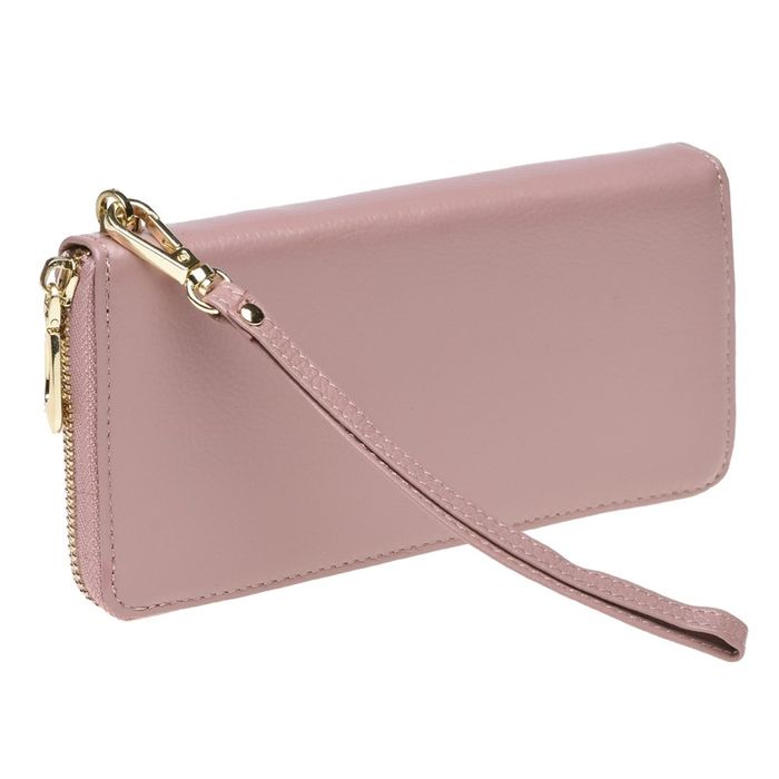 Жіночий шкіряний гаманець Keizer K12707-pink купити недорого в Ти Купи
