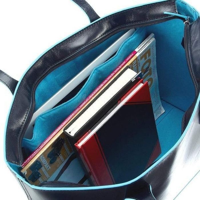 Жіноча сумка Piquadro Blue Square (BD3336B2_BLU2) купити недорого в Ти Купи