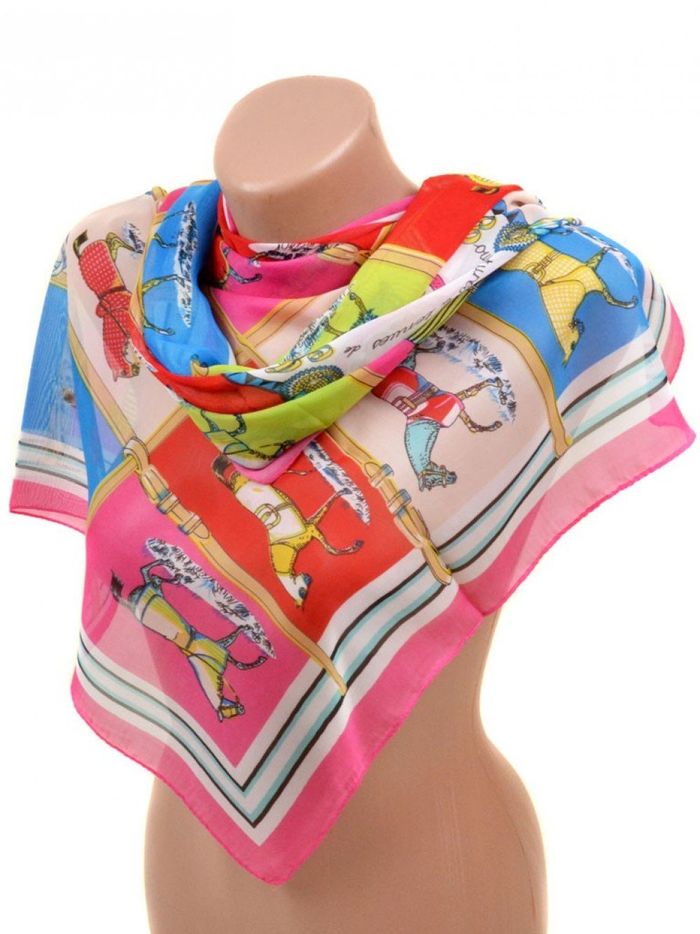 Жіночий шарф весна-літо шифон 10995-8 купити недорого в Ти Купи
