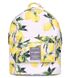 Женский текстильный рюкзак POOLPARTY backpack-lemons