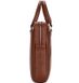 Мужская коричневая деловая сумка Polo 6610-4