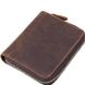 Чоловічий шкіряний гаманець Vintage 14535 Темно-коричневий