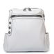 Женская кожаный рюкзак ALEX RAI 8781-9 white