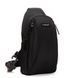 Мужская тканевая сумка-слинг Lanpad 35005 black