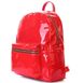 Женский лаковый рюкзак POOLPARTY Xs красный