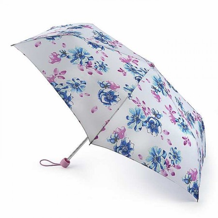 Механічна жіноча парасолька Fulton Superslim-2 L553 Pastel Petals (Милі пелюстки) купити недорого в Ти Купи