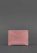 Жіноча шкіряна візитницяHolder 5.0 Pink BN-KK-5-рожевий-персик