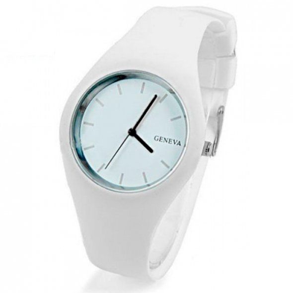 Жіночий годинник Geneva Ice White (5075) купити недорого в Ти Купи