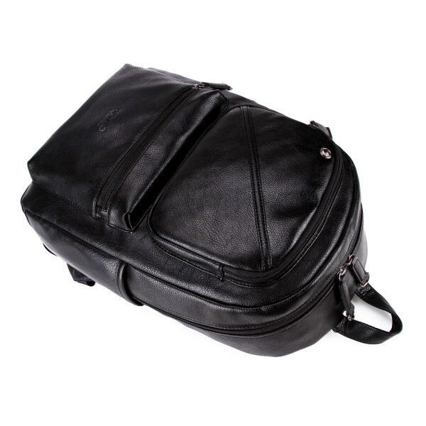 Мужской черный рюкзак Polo Vicuna 5520-BL купить недорого в Ты Купи