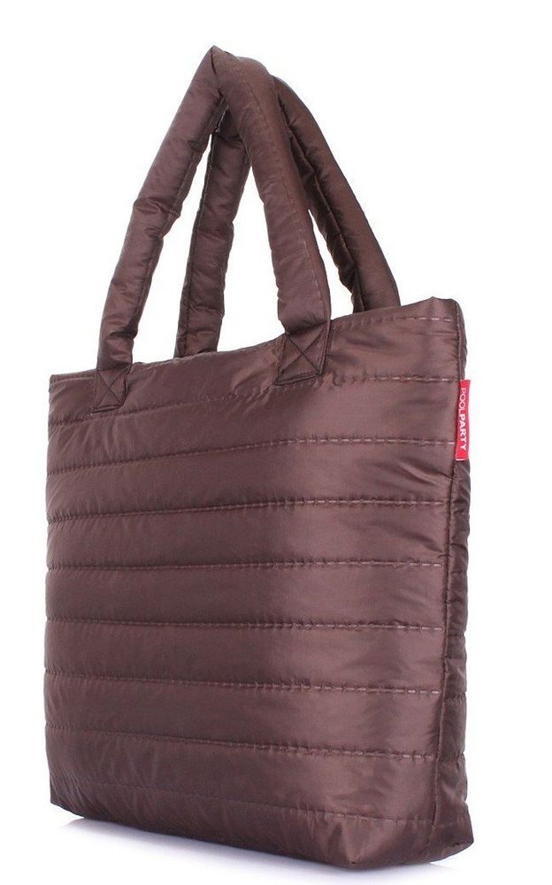 Женская коричневая сумка POOLPARTY купить недорого в Ты Купи