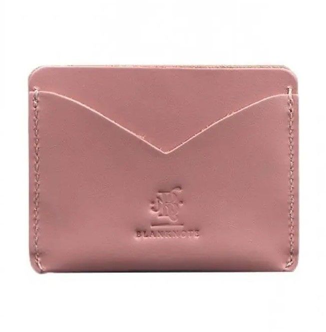 Женская кожаная визитница 5.0 розовая BN-KK-5-PINK-PEACH купить недорого в Ты Купи