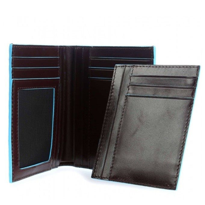 Шкіряний гаманець Piquadro Blue Square (B2) PU3691B2R_MO купити недорого в Ти Купи