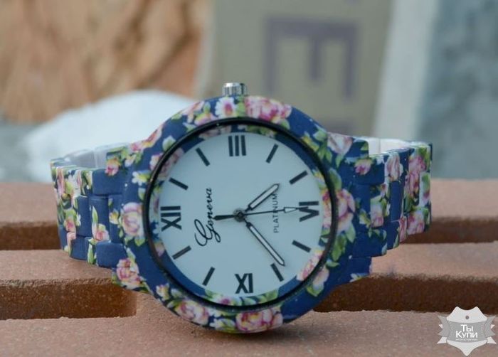 Жіночий годинник Geneva Rainbow (+1365) купити недорого в Ти Купи