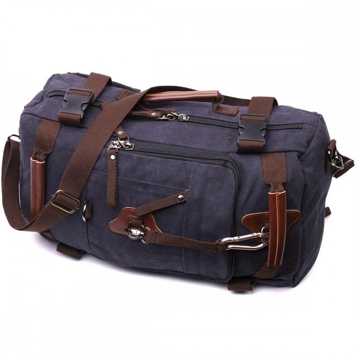 Чоловічий рюкзак-трансформер з тканини Vintage 22157 купити недорого в Ти Купи